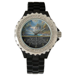 Spreuken 3:5 Christelijk geloof bergmeer  Horloge