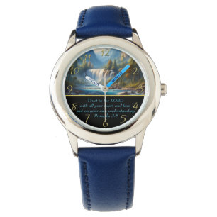 Spreuken 3:5 Christelijk geloof bergmeer Horloge
