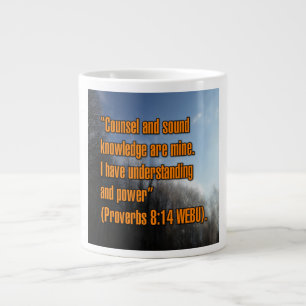 Spreuken 8:14 WEBU Mok