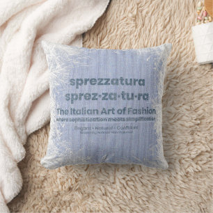 SPREZZATURA: DE ITALIAANSE KUNST VAN MODE-BlueDeni Kussen