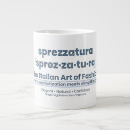SPREZZATURA: DE ITALIAANSE KUNST VAN MODE - DenimA Extra Grote Beker