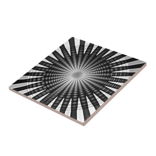 Sprial Madness Tegeltje (Zijkant)