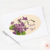 Sprig of Violets - Sticker (Envelop)