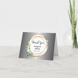 Spriges argentées : Merci botanique personnalisé