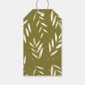 Sprigs Botanical Cadeaulabel (Achterkant)