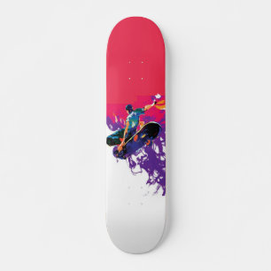Spring 4 Kleur Skateboard