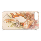 Spring - Alphonse Mucha Art Nouveau Case-Mate iPhone Case (Achterkant (Horizontaal))