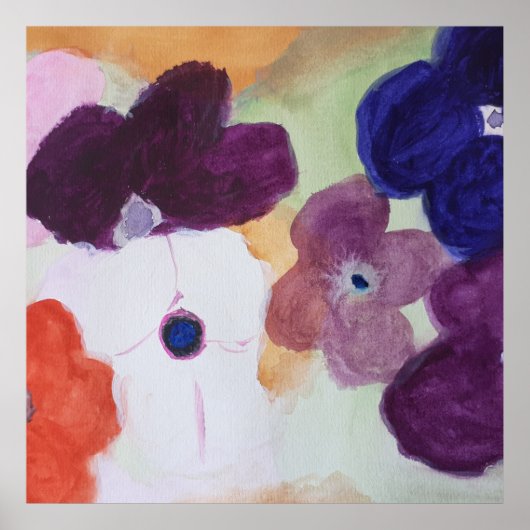 Spring Anemones Poster (Voorkant)