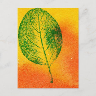 "Spring Apple #4" Carte postale des routes de camp