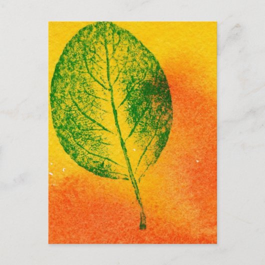 "Spring Apple #4" Carte postale des routes de camp (Devant)