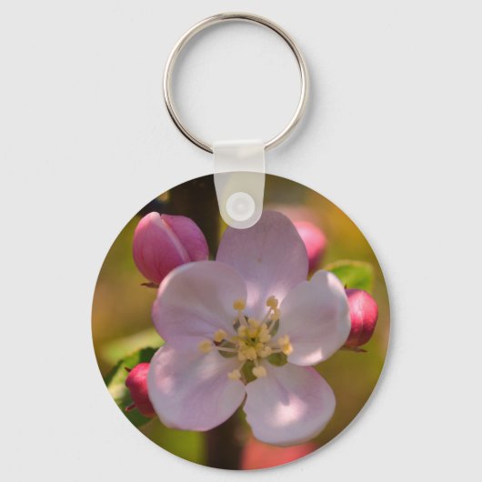 Spring Apple Blossom Sleutelhanger (Voorkant)