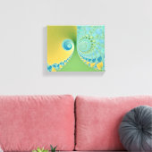 Spring Arrives - Fractal Art Canvas Afdruk (Insitu (Woonkamer))