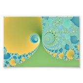 Spring Arrives - Fractal Art Foto Afdruk (Voorkant)