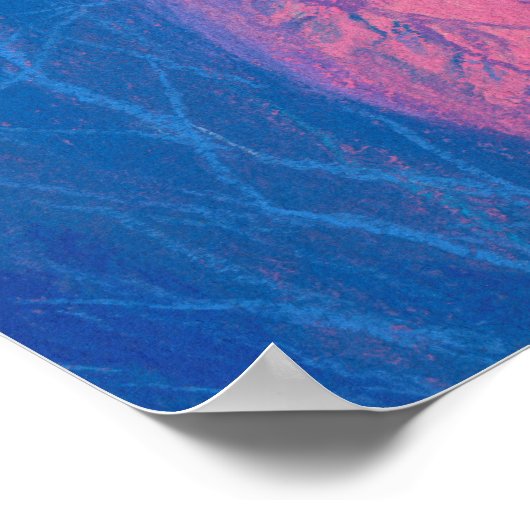 Spring Awakening Dryad Fantasy Girl Magical Forest Poster (Hoek)