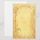 Spring Awakening - Gouden Briefpapier (Voorkant / Achterkant)