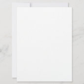 Spring Baby shower Lamb Inside Floral Wreath Kaart (Achterkant)