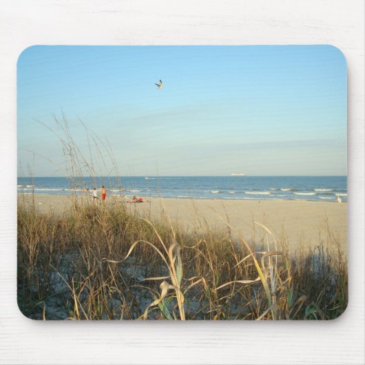 Spring Beach Scene No. 3 Mousepad Muismat (Voorkant)