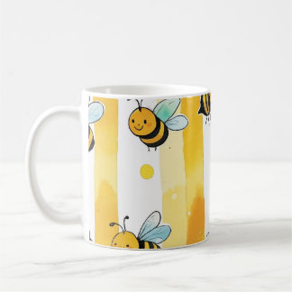 Spring,Bee,Kids Friendly,mug Koffiemok