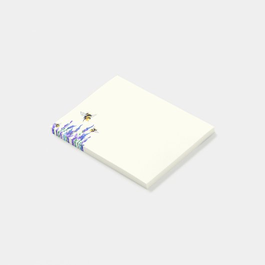 Spring Bee Post-it® notes (Schuin)