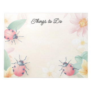 Spring Beetles gepersonaliseerd Notitieblok