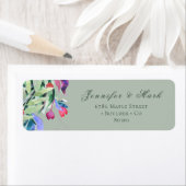 Spring Berries retour adreslabel Etiket (Insitu)