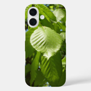 Spring Birch Leaves Green Tree iPhone 16 Hoesje