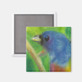 Spring Bird Magnet Magneet (Voorkant / Achterkant)