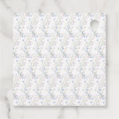 Spring Birds Baby Shower Bedankjes Labels (Achterkant)