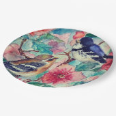 Spring Birds Papieren Borden - Schilderen Bordje (Gekanteld)