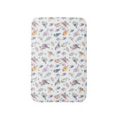 Spring Birds Pattern Badmat (Voorkant Verticaal)