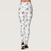 Spring Birds Pattern Leggings (Achterkant)