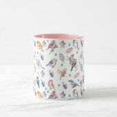 Spring Birds Pattern Mok (Midden)
