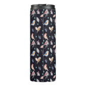 Spring Birds Pattern Thermosbeker (Achterkant)