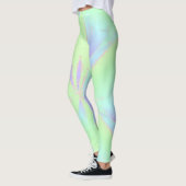 Spring Blauw Groen Violet Leggings (Links)