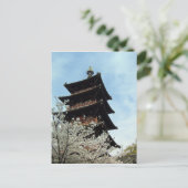 Spring Blessings/Hanshan Temple, Suzhou, China Briefkaart (Staand voorkant)
