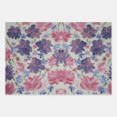 Spring Bloemen Assortiment Verpakking Papier Inpakpapier Vel (Voorkant 2)