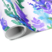 Spring Bloemen en Bijen Cadeau Wrapping Papier (Rol Hoek)