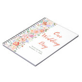Spring Bloemen Wedding Planner Notitieboek (Linkerzijde)