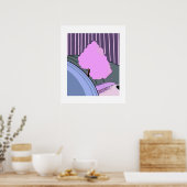 Spring Bloom – Affiche saisonnière minimale par Sk (Cuisine)