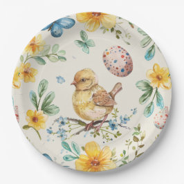 Spring Bloom Pasen 2 Papieren Bordje