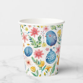 Spring Bloom Pasen 3 Papieren Bekers