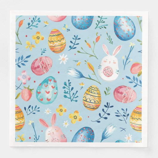 Spring Bloom Pasen 4 Servet (Voorkant)