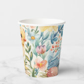 Spring Bloom Pasen 7 Papieren Bekers (Voorkant)