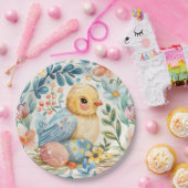 Spring Bloom Pasen 7 Papieren Bordje (Feest)