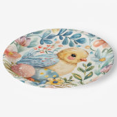 Spring Bloom Pasen 7 Papieren Bordje (Gekanteld)