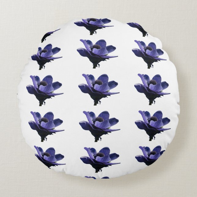 Spring Bloom Rond Kussen (Voorkant)