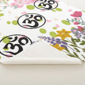 Spring Bloom Sherpa Deken (3/4)