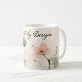 Spring Bloom Wildflower Meadow Personalized Koffiemok (Voorkant rechts)