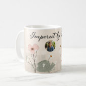 Spring Bloom Wildflower Meadow Personalized Koffiemok (Voorkant links)