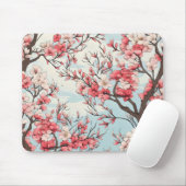 Spring Blooming Trees Bloemen Muismat (Met muis)